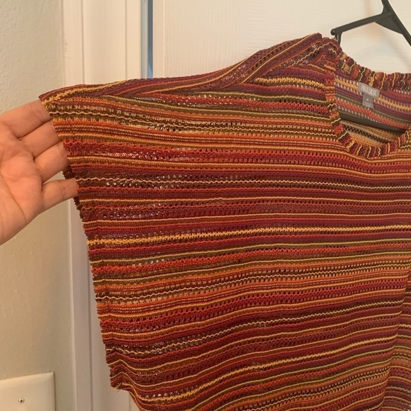 Falls Creeks Multi-Color Blouse Size M #086 - Picture 2 of 10